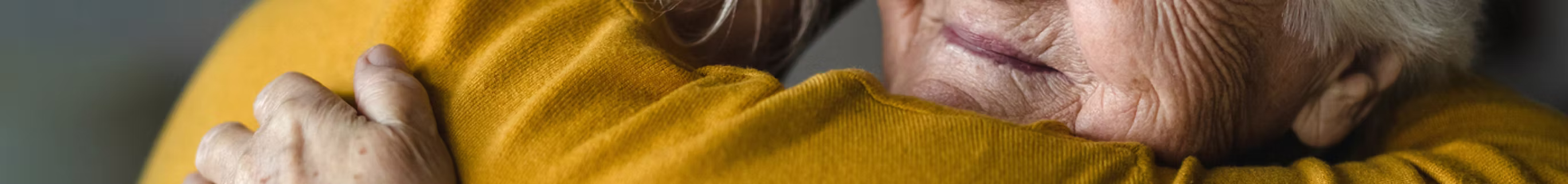 Supportive hands showing care and compassion